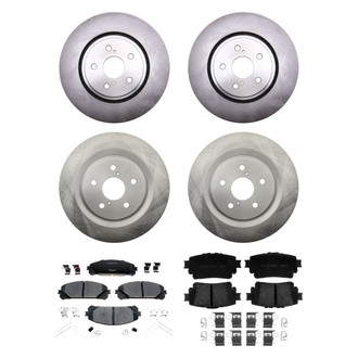 Raybestos® - R-Line™ 1-Piece Brake Kit with Ceramic Brake Pads