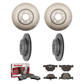 Raybestos® - R-Line™ 1-Piece Brake Kit with Semi-Metallic Brake Pads