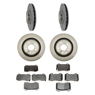 Raybestos® - R-Line™ 1-Piece Brake Kit with Semi-Metallic Brake Pads