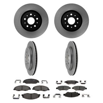 Raybestos® - R-Line™ 1-Piece Brake Kit with Ceramic Brake Pads