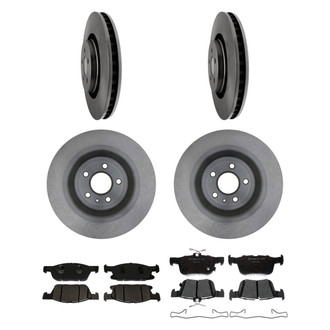 Raybestos® - R-Line™ 1-Piece Brake Kit with Ceramic Brake Pads