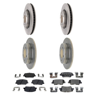 Raybestos® - R-Line™ Plain Brake Kit with Ceramic Pads
