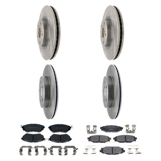 Raybestos® - R-Line™ 1-Piece Brake Kit with Ceramic Brake Pads