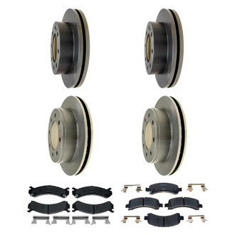 Raybestos® - R-Line™ Plain Brake Kit with Ceramic Pads