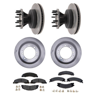 Raybestos® - R-Line™ Brake Kit with Semi-Metallic Pads