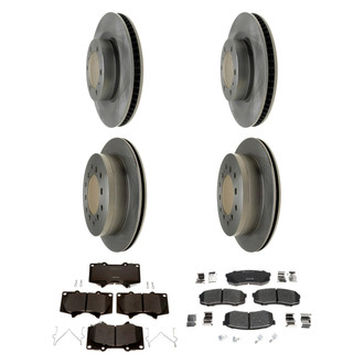 Raybestos® - R-Line™ 1-Piece Brake Kit with Ceramic Brake Pads