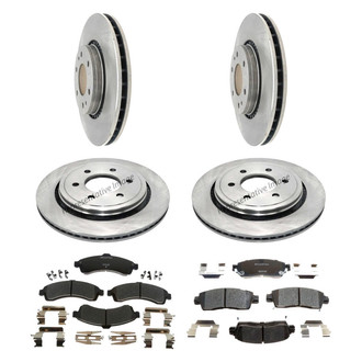 Raybestos® - R-Line™ 1-Piece Brake Kit with Ceramic Brake Pads