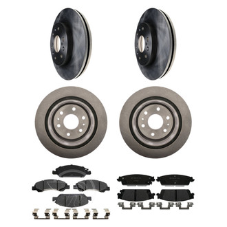 Raybestos® - R-Line™ 1-Piece Brake Kit with Ceramic Brake Pads