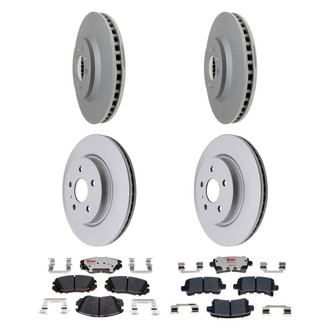 Raybestos® - Element3™ Plain Brake Kit with Hybrid Pads