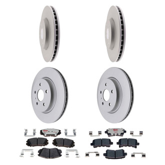 Raybestos® - Element3™ 1-Piece Brake Kit with Hybrid Brake Pads