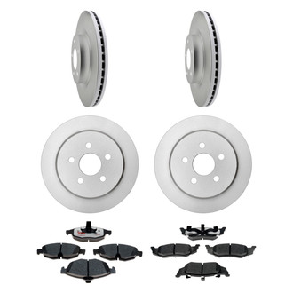 Raybestos® - Element3™ Plain Brake Kit with Hybrid Pads