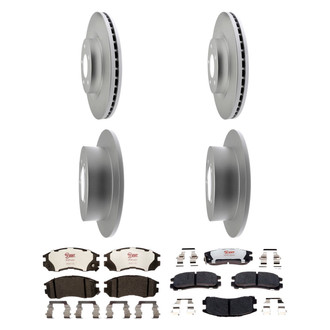 Raybestos® - Element3™ 1-Piece Brake Kit with Hybrid Brake Pads