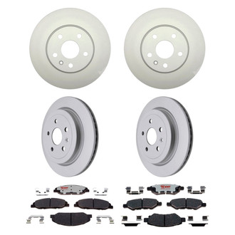 Raybestos® - Element3™ Plain Brake Kit with Hybrid Pads