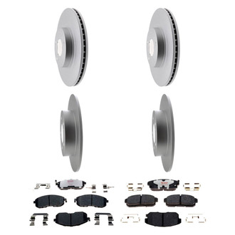 Raybestos® - Element3™ 1-Piece Brake Kit with Hybrid Brake Pads