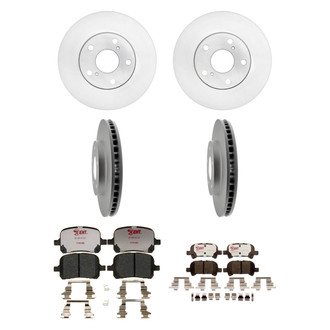 Raybestos® - Element3™ 1-Piece Brake Kit with Hybrid Brake Pads