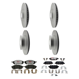 Raybestos® - Element3™ 1-Piece Brake Kit with Hybrid Brake Pads