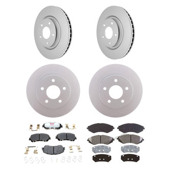 Raybestos® - Element3™ 1-Piece Brake Kit with Hybrid Brake Pads