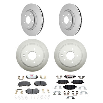 Raybestos® - Element3™ Plain Brake Kit with Hybrid Pads