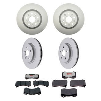 Raybestos® - Element3™ Plain Front and Rear Brake Kit with Hybrid Pads