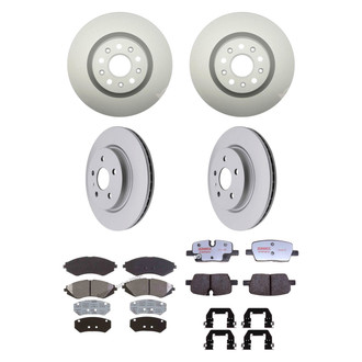 Raybestos® - Element3™ 1-Piece Brake Kit with Hybrid Brake Pads