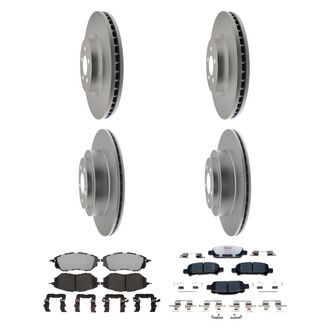 Raybestos® - Element3™ 1-Piece Brake Kit with Hybrid Brake Pads