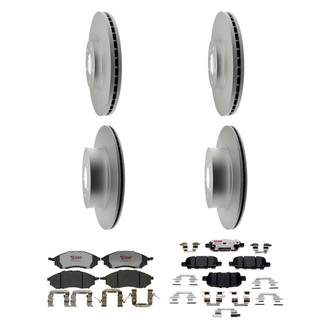 Raybestos® - Element3™ 1-Piece Brake Kit with Hybrid Brake Pads