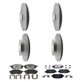 Raybestos® - Element3™ 1-Piece Brake Kit with Hybrid Brake Pads