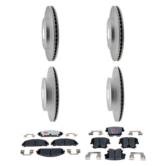 Raybestos® - Element3™ Brake Kit with Hybrid Pads