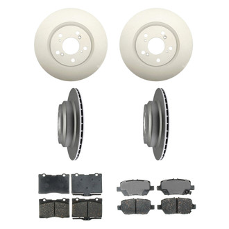 Raybestos® - Element3™ 1-Piece Brake Kit with Ceramic Brake Pads