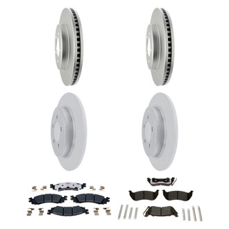 Raybestos® - Element3™ 1-Piece Brake Kit with Hybrid Brake Pads