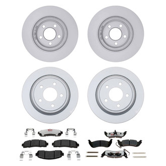 Raybestos® - Element3™ 1-Piece Brake Kit with Hybrid Brake Pads