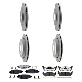 Raybestos® - Element3™ 1-Piece Brake Kit with Hybrid Brake Pads