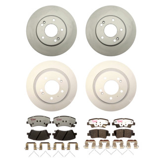Raybestos® - Element3™ 1-Piece Brake Kit with Hybrid Brake Pads