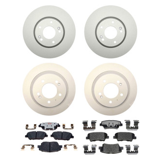 Raybestos® - Element3™ Plain Brake Kit with Hybrid Pads