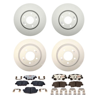 Raybestos® - Element3™ Plain Brake Kit with Hybrid Pads