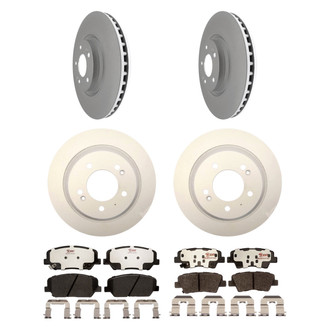Raybestos® - Element3™ Plain Brake Kit with Hybrid Pads