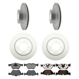 Raybestos® - Element3™ Plain Front and Rear Brake Kit with Hybrid Pads