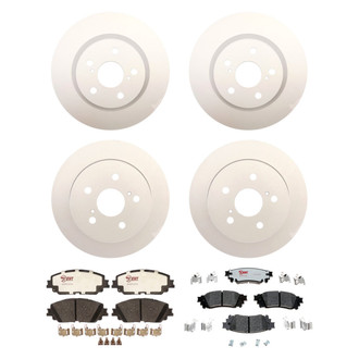 Raybestos® - Element3™ 1-Piece Brake Kit with Hybrid Brake Pads