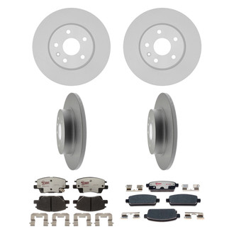 Raybestos® - Element3™ 1-Piece Brake Kit with Hybrid Brake Pads