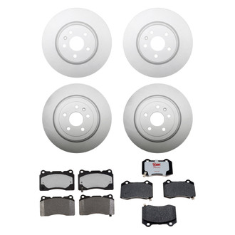 Raybestos® - Element3™ 1-Piece Brake Kit with Hybrid Brake Pads