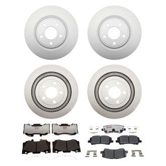 Raybestos® - Element3™ 1-Piece Brake Kit with Hybrid Brake Pads