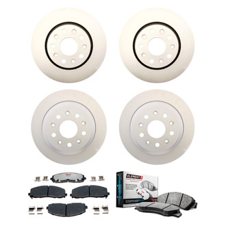 Raybestos® - Element3™ 1-Piece Brake Kit with Hybrid Brake Pads