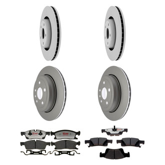 Raybestos® - Element3™ 1-Piece Brake Kit with Hybrid Brake Pads