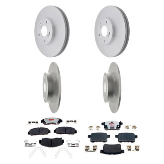 Raybestos® - Element3™ 1-Piece Brake Kit with Hybrid Brake Pads