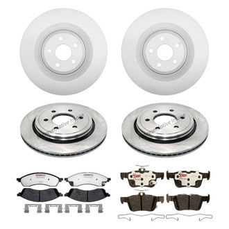 Raybestos® - Element3™ 1-Piece Brake Kit with Hybrid Brake Pads