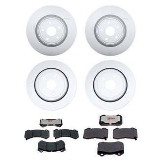 Raybestos® - Element3™ 1-Piece Brake Kit with Hybrid Brake Pads