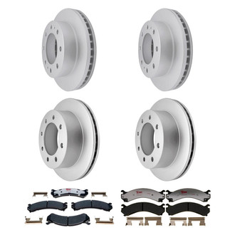 Raybestos® - Element3™ 1-Piece Brake Kit with Hybrid Brake Pads