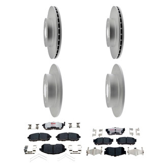Raybestos® - Element3™ 1-Piece Brake Kit with Hybrid Brake Pads
