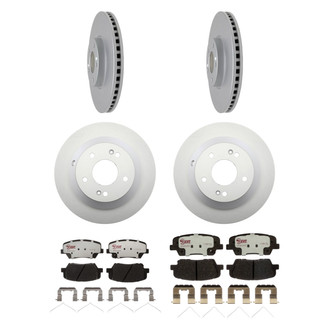 Raybestos® - Element3™ 1-Piece Brake Kit with Hybrid Brake Pads