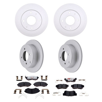 Raybestos® - Element3™ Plain Brake Kit with Hybrid Pads